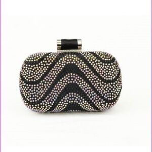RHINESTONES clutch